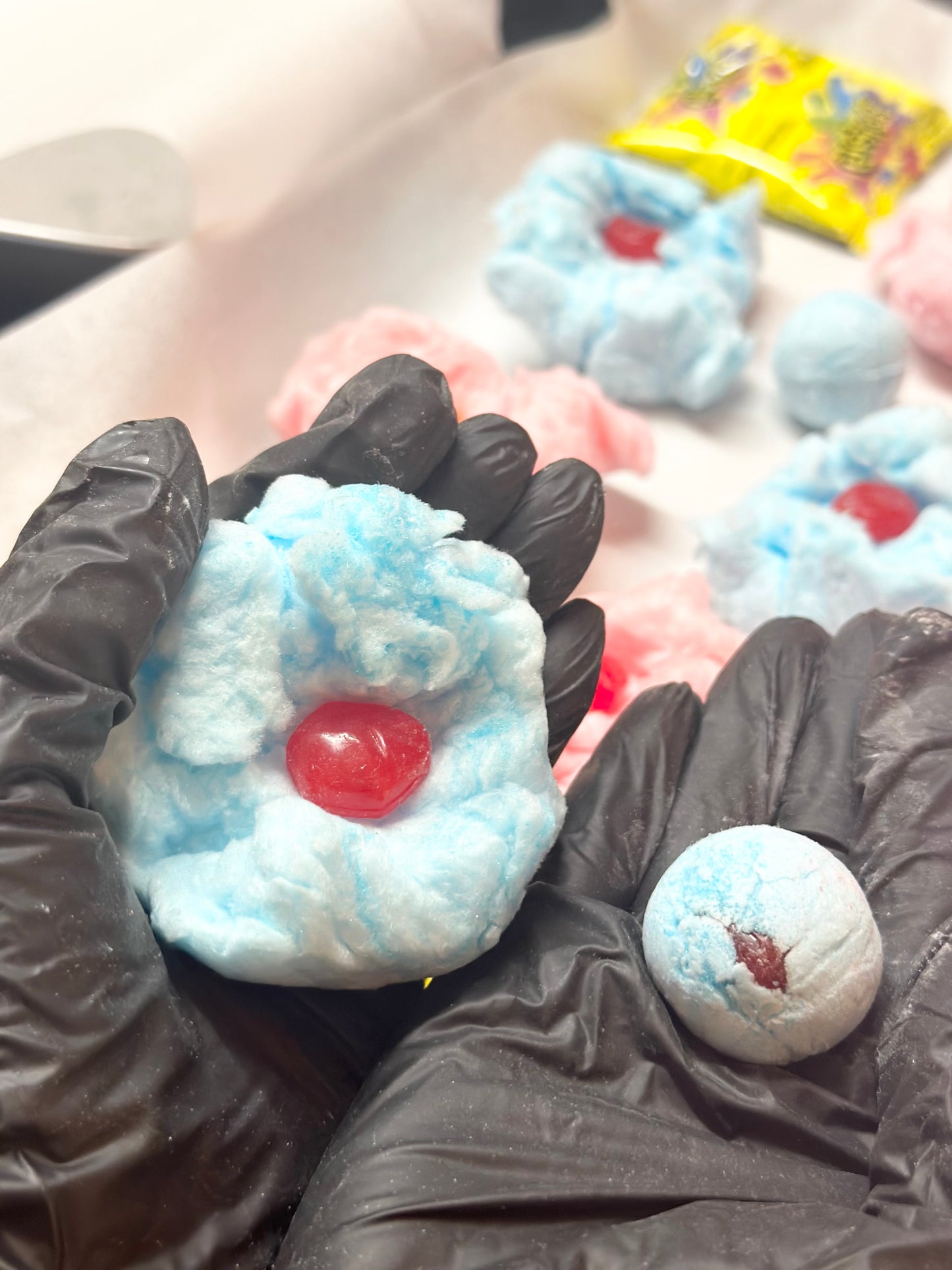 TikTok Cotton Candy Gush Puffs